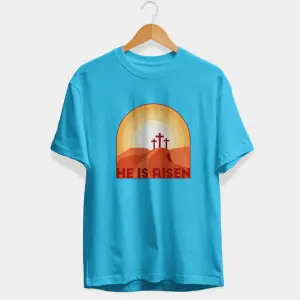 He Is Risen Half Sleeve T-Shirt