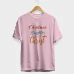 Brighter With Christ Half Sleeve T-Shirt