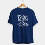 Faith Can Move Half Sleeve T-Shirt