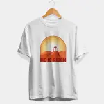 He Is Risen Half Sleeve T-Shirt