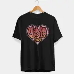 High On Jesus Half Sleeve T-Shirt