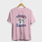 Howdy Santa Half Sleeve T-Shirt