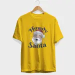 Howdy Santa Half Sleeve T-Shirt