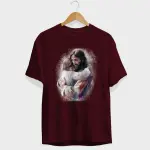 Jesus & Child Half Sleeve T-Shirt