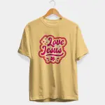 Love Jesus Half Sleeve T-Shirt