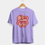 Love Jesus Half Sleeve T-Shirt