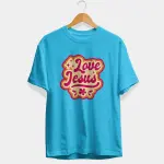 Love Jesus Half Sleeve T-Shirt