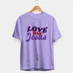 Love Like Jesus Half Sleeve T-Shirt