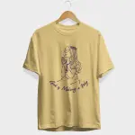 Praying Girl Half Sleeve T-Shirt