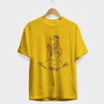 Praying Girl Half Sleeve T-Shirt