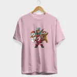 Santa And Friends Half Sleeve T-Shirt