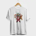 Santa And Friends Half Sleeve T-Shirt